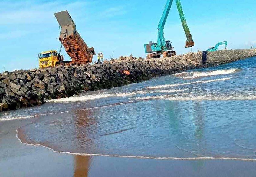 SSR Port Beach, Chinna Pattapu Palem, Andhra Pradesh, India